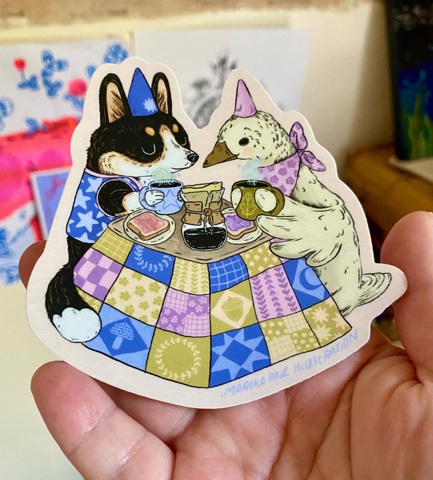 Cup Full Sticker