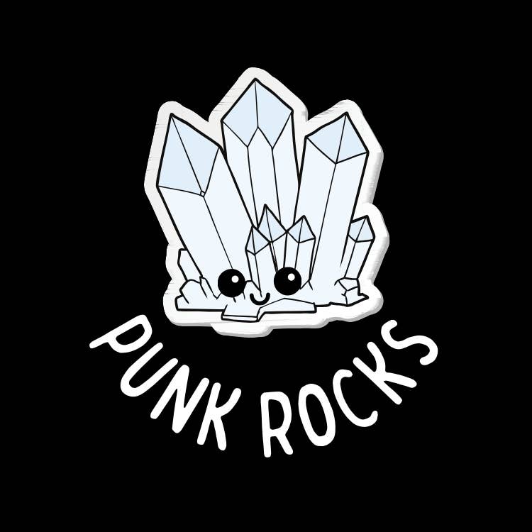 Quartz Crystals with Faces- Punk Rocks Crystal Hedgehogs