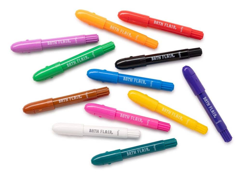BATH FLAIR - BATH COLORING GEL STICKS