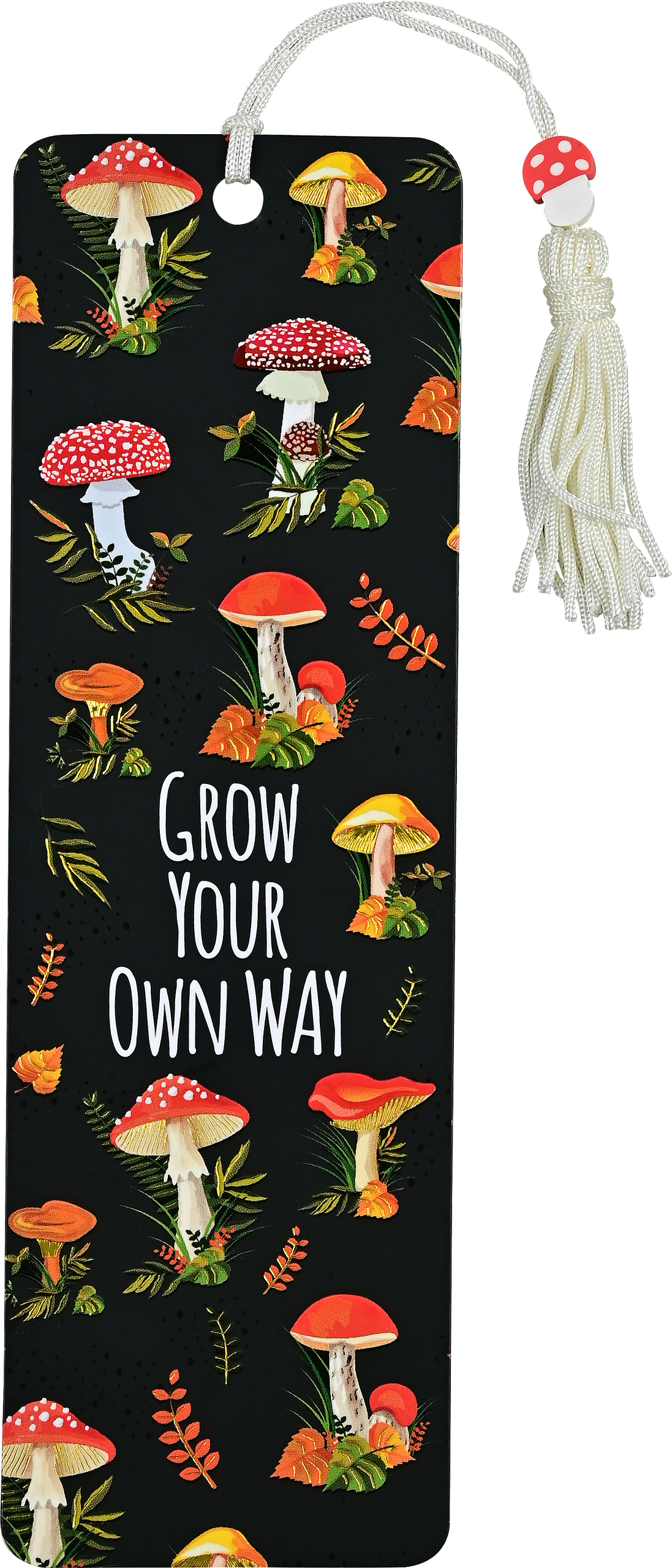 Mushrooms Beaded Bookmark,Mushrooms Beaded Bookmark