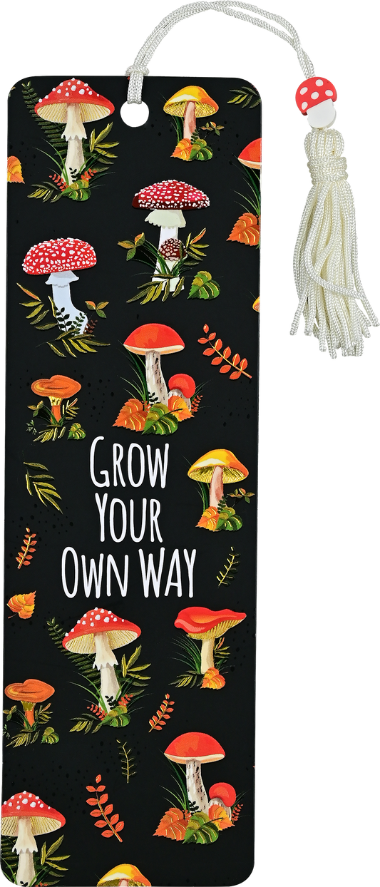 Mushrooms Beaded Bookmark,Mushrooms Beaded Bookmark