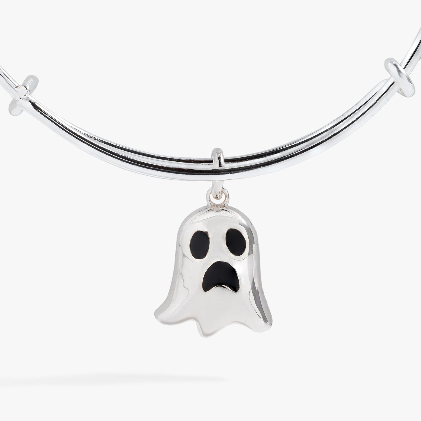 Ghost 'Only Here for the Boos' Textured Bangle
