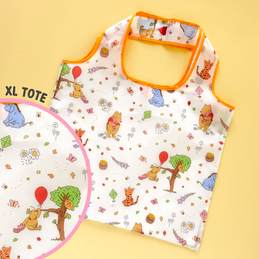 Hundred Acre Friends Reusable Tote Bag
