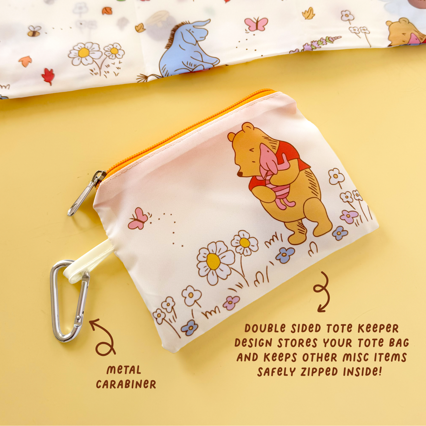 Hundred Acre Friends Reusable Tote Bag