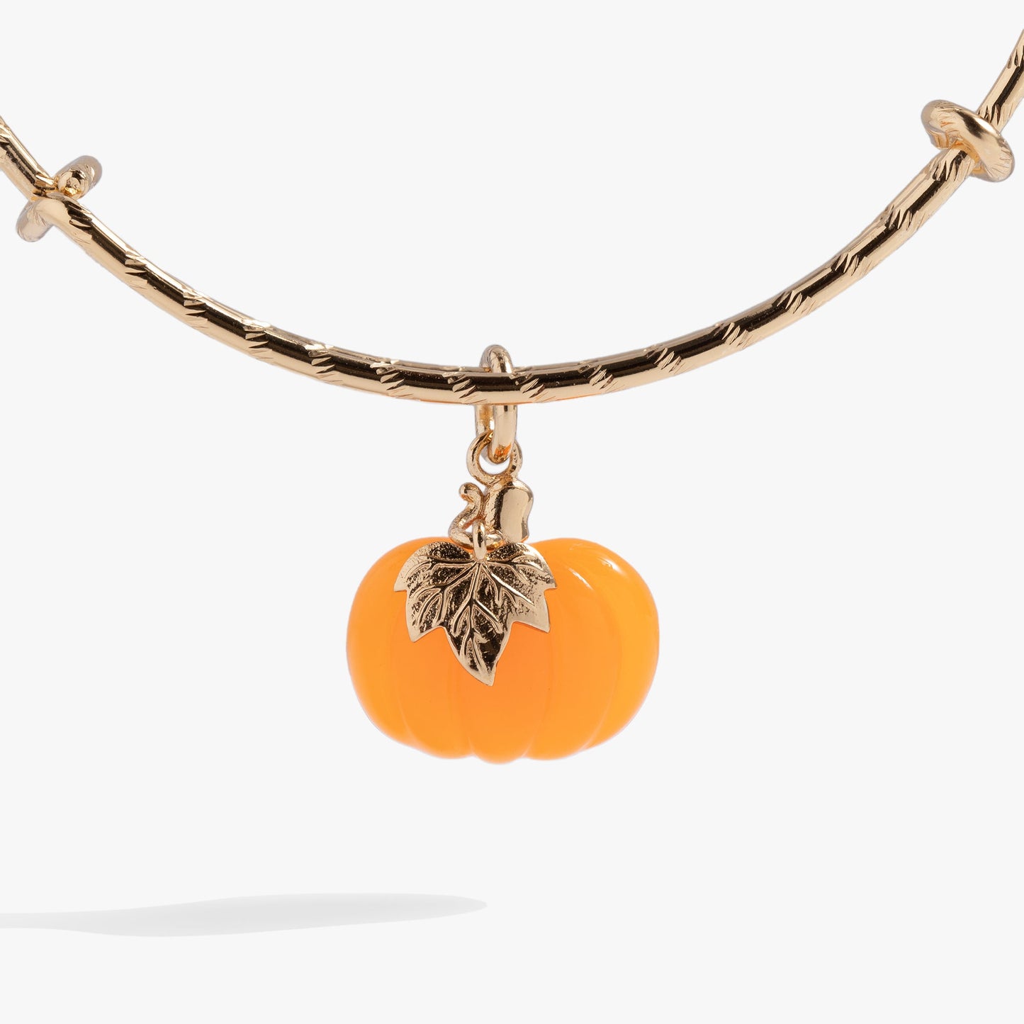 Pumpkin Textured Bangle