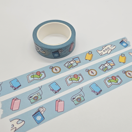 Travel Washi Tape | 15mm x 10m